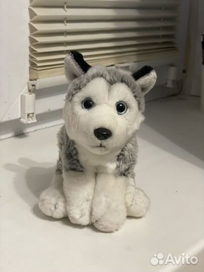 Игрушка щенок хаски