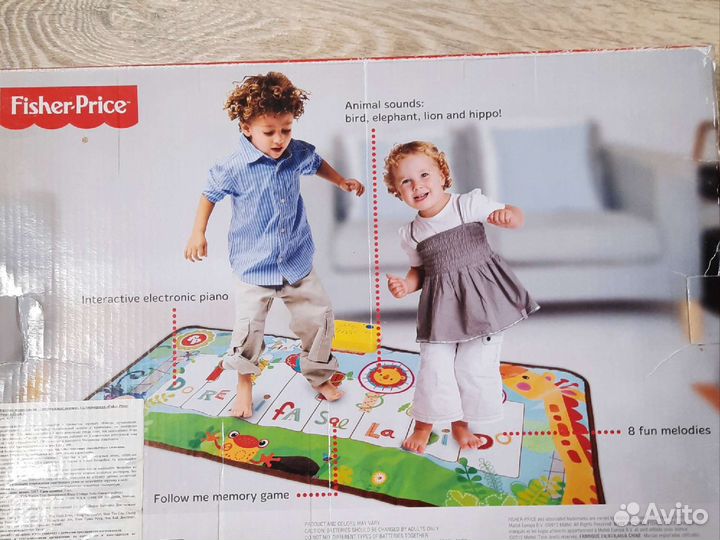 Музыкальный коврик Fisher Price