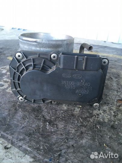 Дроссельная заслонка Hyundai Santafe CM 2.2 D4EB