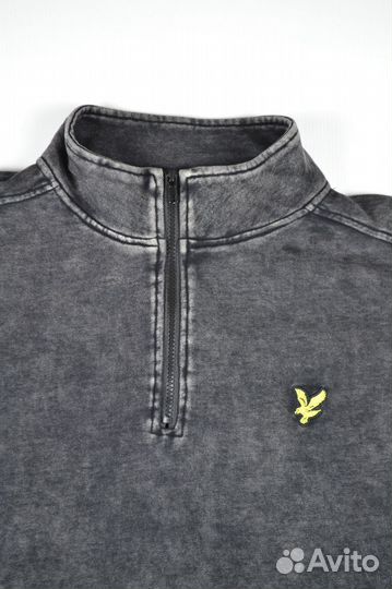 Кофта худи джемпер полузамок lyle Scott