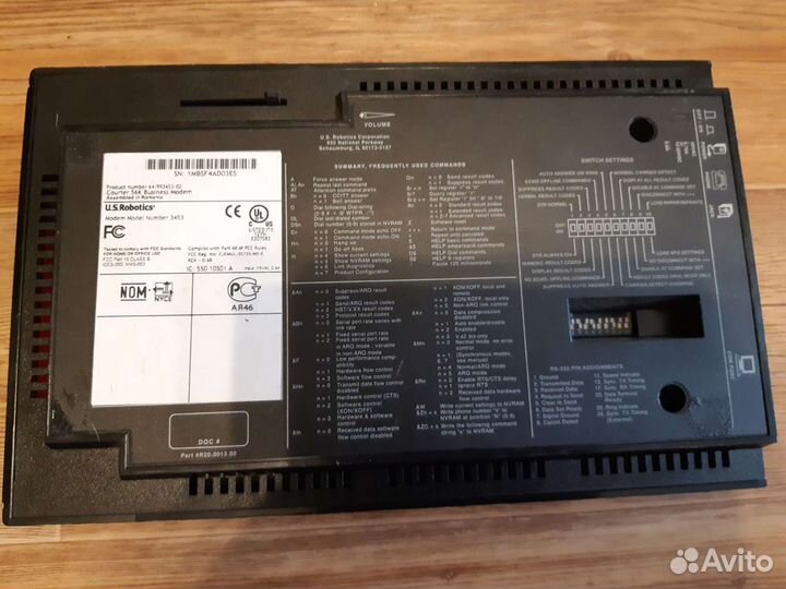 Модем U.S. Robotics 3453