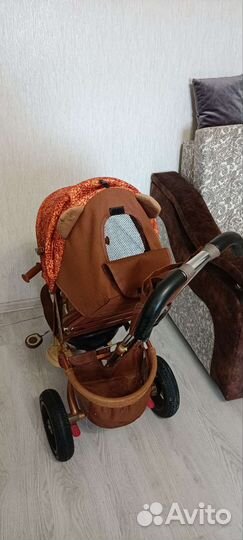 Детский велосипед с ручкой бу