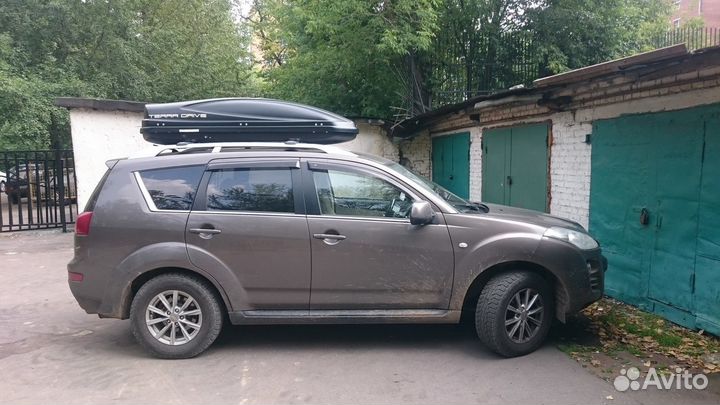 Бокс (багажник) крышу TerraDrive 480 черный