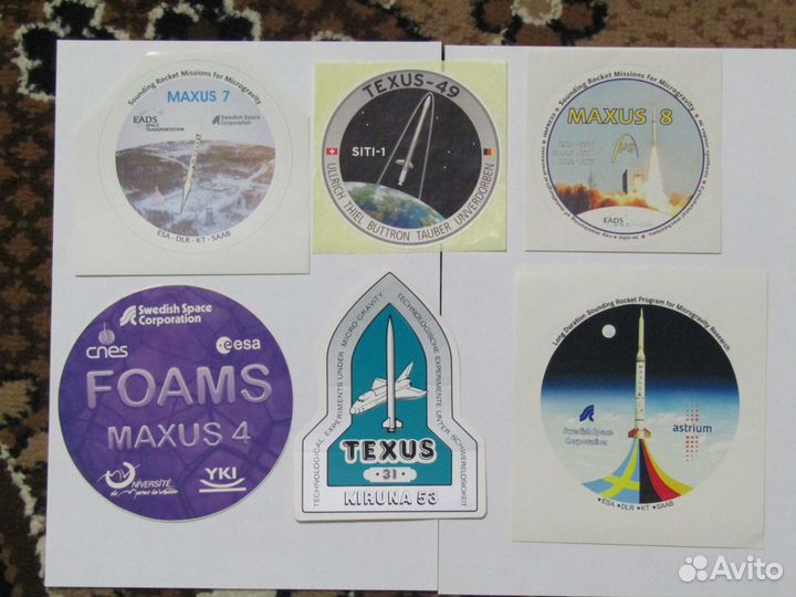 Стикеры(наклейки) космос