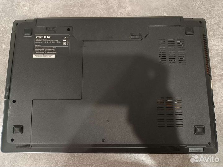 Ноутбук dexp