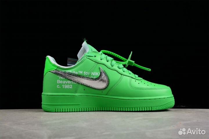 Кроссовки Nike Air Force 1 low Off-White Brooklyn