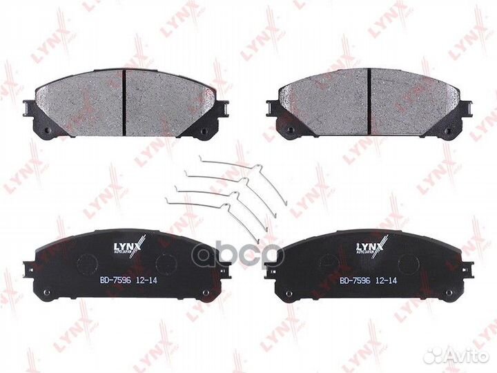 Колодки торм.пер.lexus RX270-450H 08, toyota