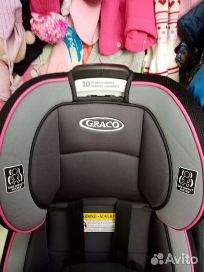 Автокресло graco 4ever 0-36кг