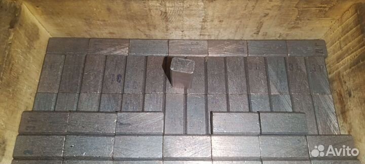 Меднографитовые заготовки для щеток