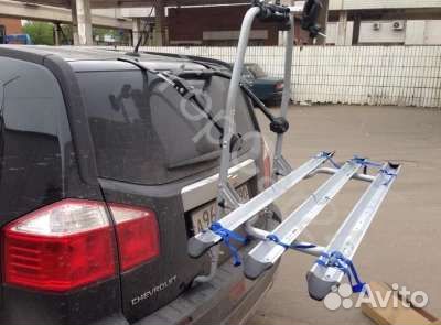 Новый велобагажник на заднюю дверь а/м (Италия)