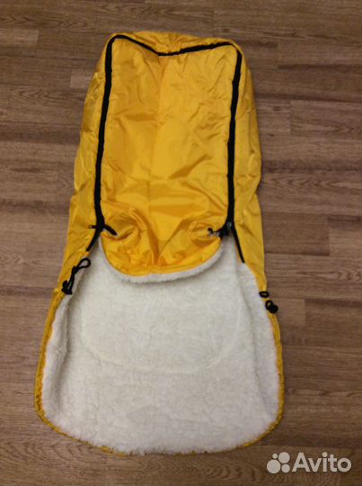 Конверт зимний в коляску на меху