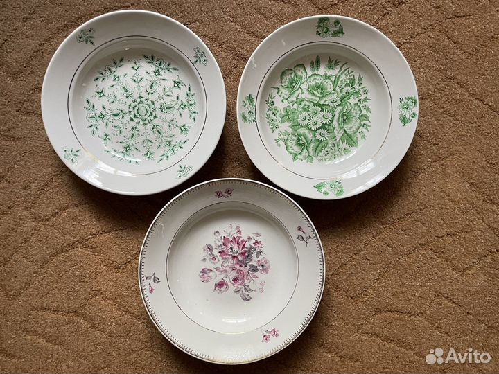 Разные тарелки СССР