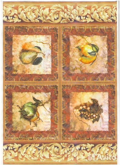 Декупажная карта