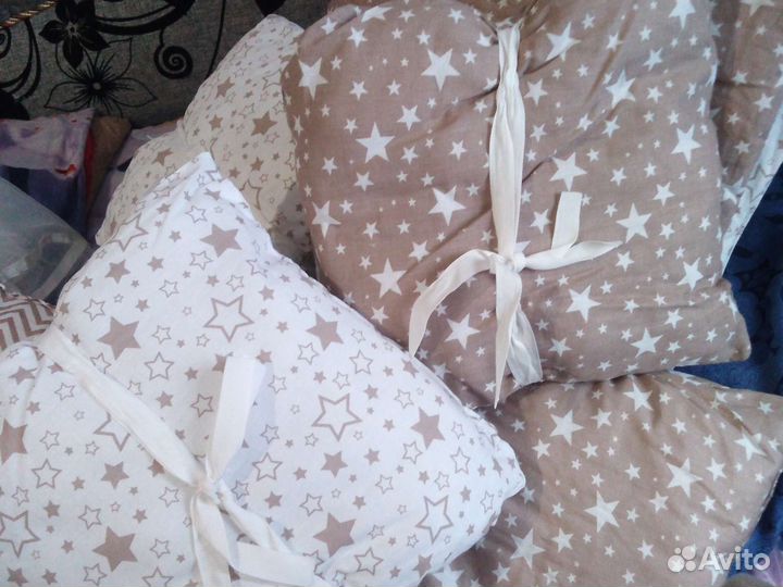 Бортик в кроватку новые