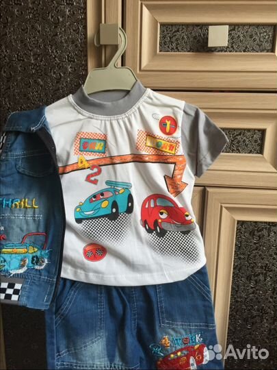 Новый джинсовый костюм