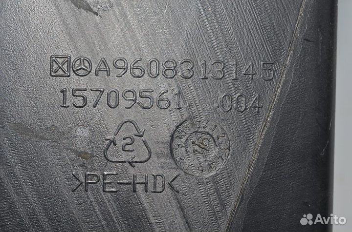 Воздуховод торпеды mercedes-benz Actros MP4 2546