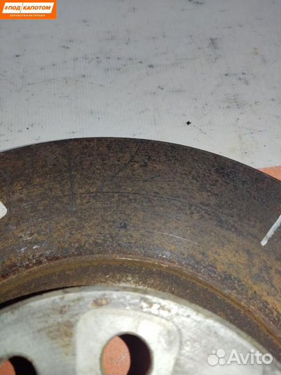 Диск тормозной передний Volkswagen Golf 5 2008