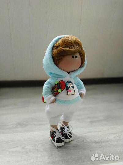 Куклы ручной работы девочка и мальчик