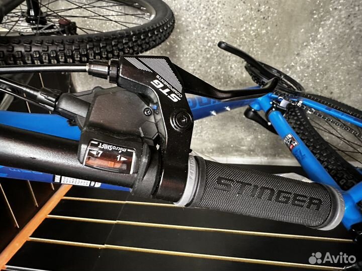 Горный велосипед Stinger Element EVO SE 29 синий