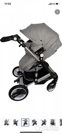 Коляска-трансформер Belecoo 2в1