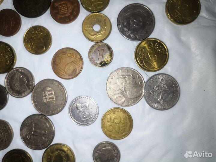 Коллекция монет разных стран