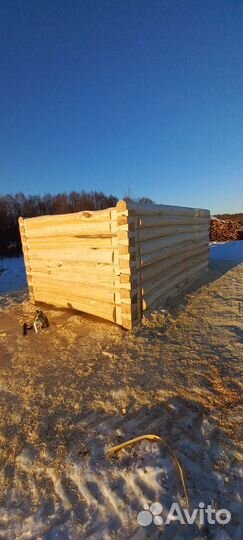 Сруб для бани 3х5