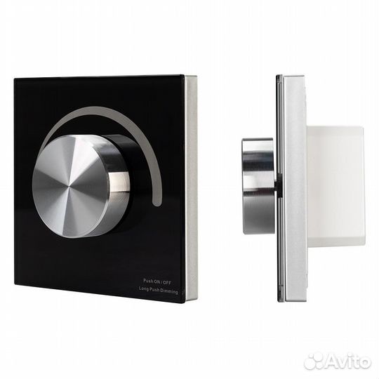 Arlight Панель Rotary smart-P28-DIM Black (12-24V