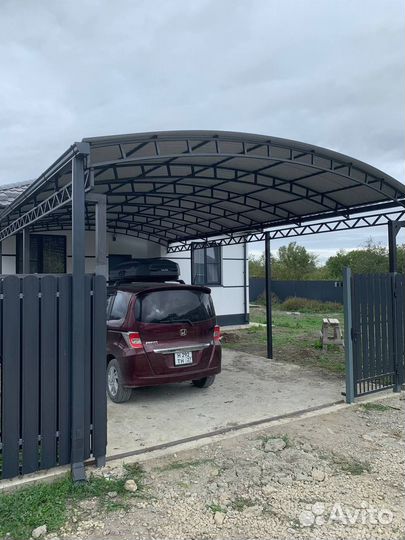 Кованые ворота, навесы, заборы и калитки