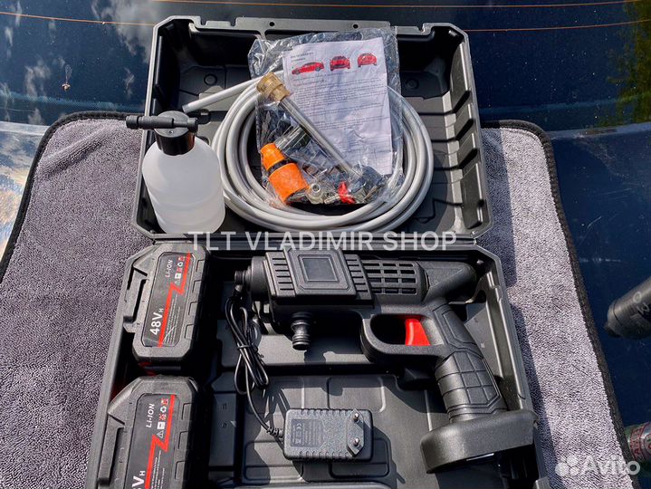 Мойка высокого давления аккумуляторная