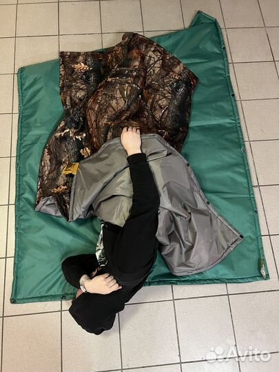 Плащ невидимка спальный мешок палатка