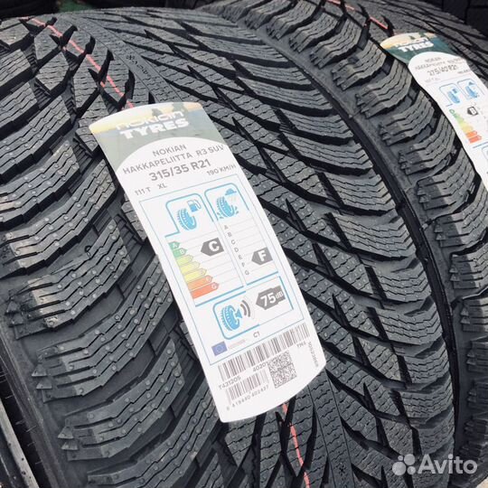 Nokian Tyres Hakkapeliitta R3 275/40 R21 и 315/35 R21