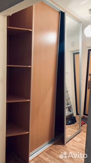 Шкаф купе с зеркалом бу