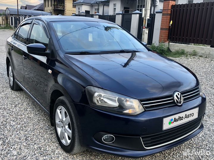 Volkswagen Polo 1.6 МТ, 2012, 158 000 км