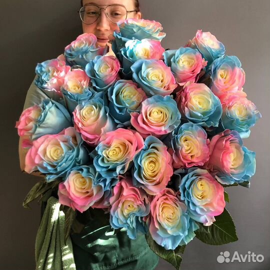 Акварельная роза