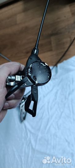 Передний переключатель shimano deore xt