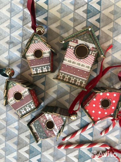 Елочные игрушки Домик