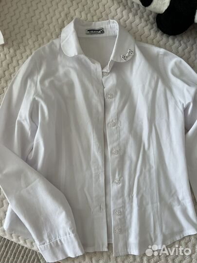 Блузки школьные 122 128