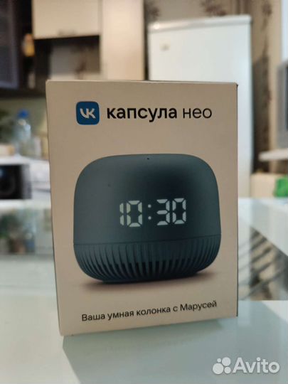 Умная Колонка VK Капсула Нео с помощником Марусей