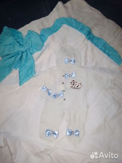 Конверт на выписку для мальчика зима