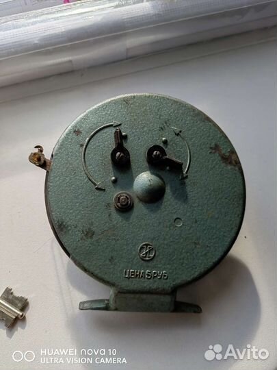 Катушка рыболовная инерционная СССР