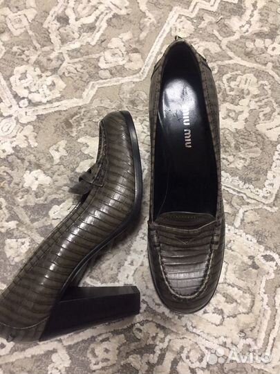 Туфли Miu miu 38 размер