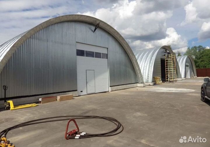 Металлоконструкции навесы ангары