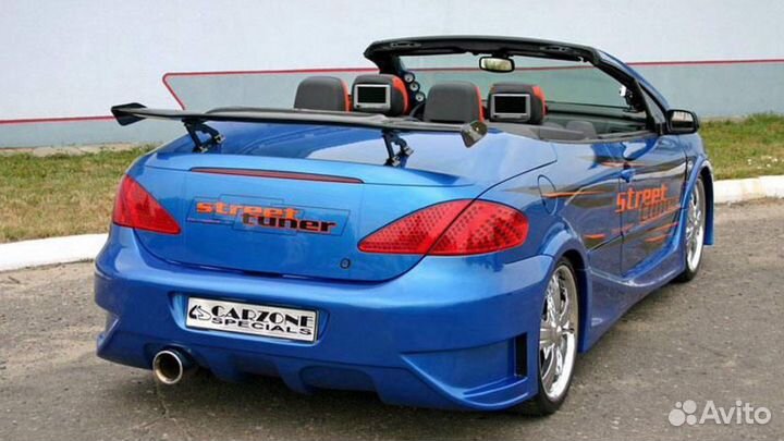 Тюнинг бамперы на пежо 307 кабриолет