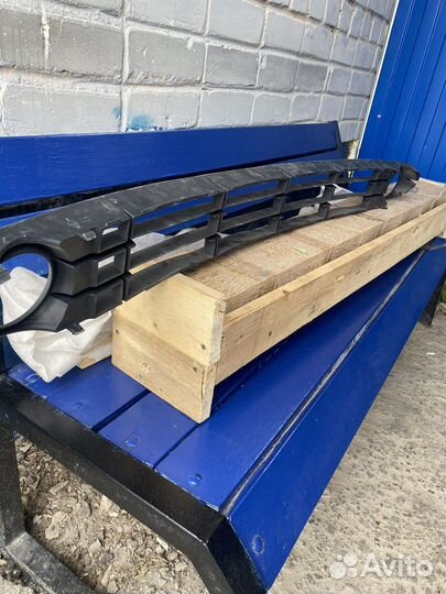 Решетка на бампер рено сценик 2