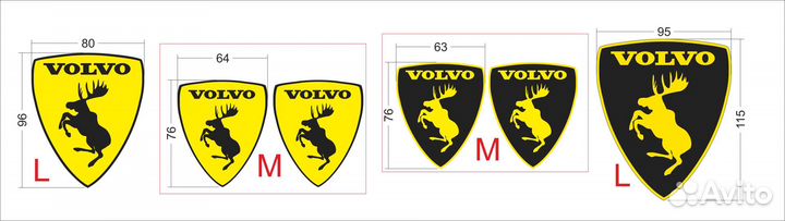 Эмблема (шильда, наклейка объёмная) 