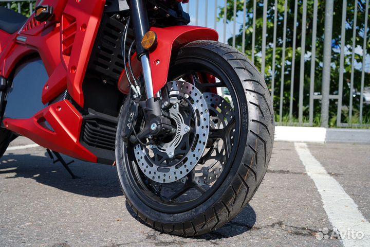 Электромотоцикл ECO-diavel красный