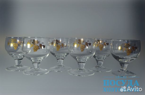 Рюмка 35мл Шарик /6шт/виноград/ Ч