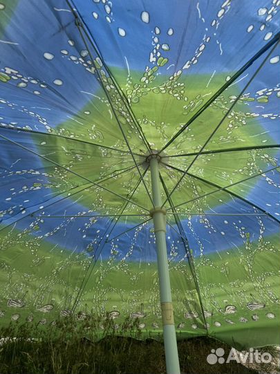 Зонт пляжный большой