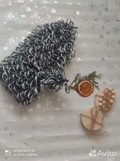 Мочалка варежки