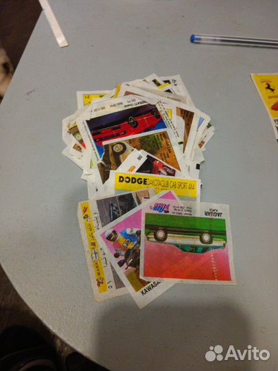 Вкладыши от жвачки turbo турбо 350 шт